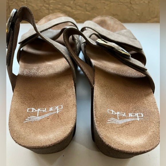 Dansko Susie Milled Nubuck Sandal size 39 - Picture 6 of 8